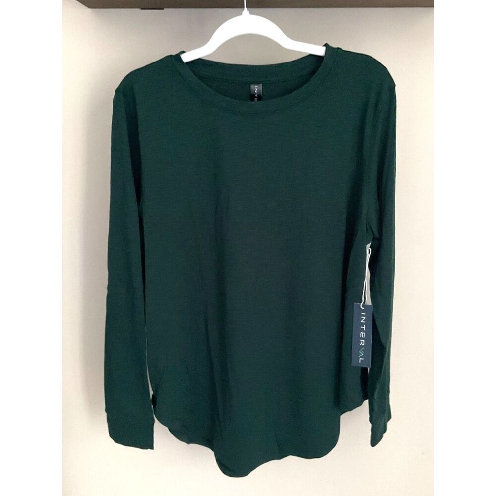 Interval - Slub Long Sleeve - Hunter Green - $48 - Brand New!